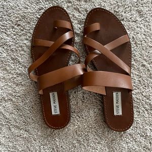 Steve Madden leather sandals sz 9.5